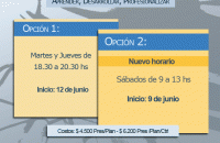 Dos opciones, un objetivo 