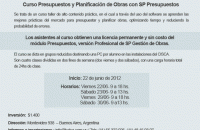 Cursos 2012 de SP Gesti�n de Obras en Argentina 